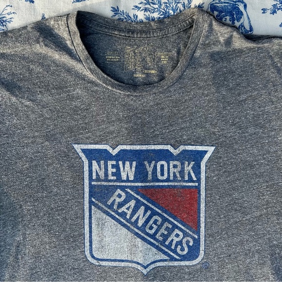New York Rangers Original Retro Brand Crewneck Tee - Picture 3 of 5